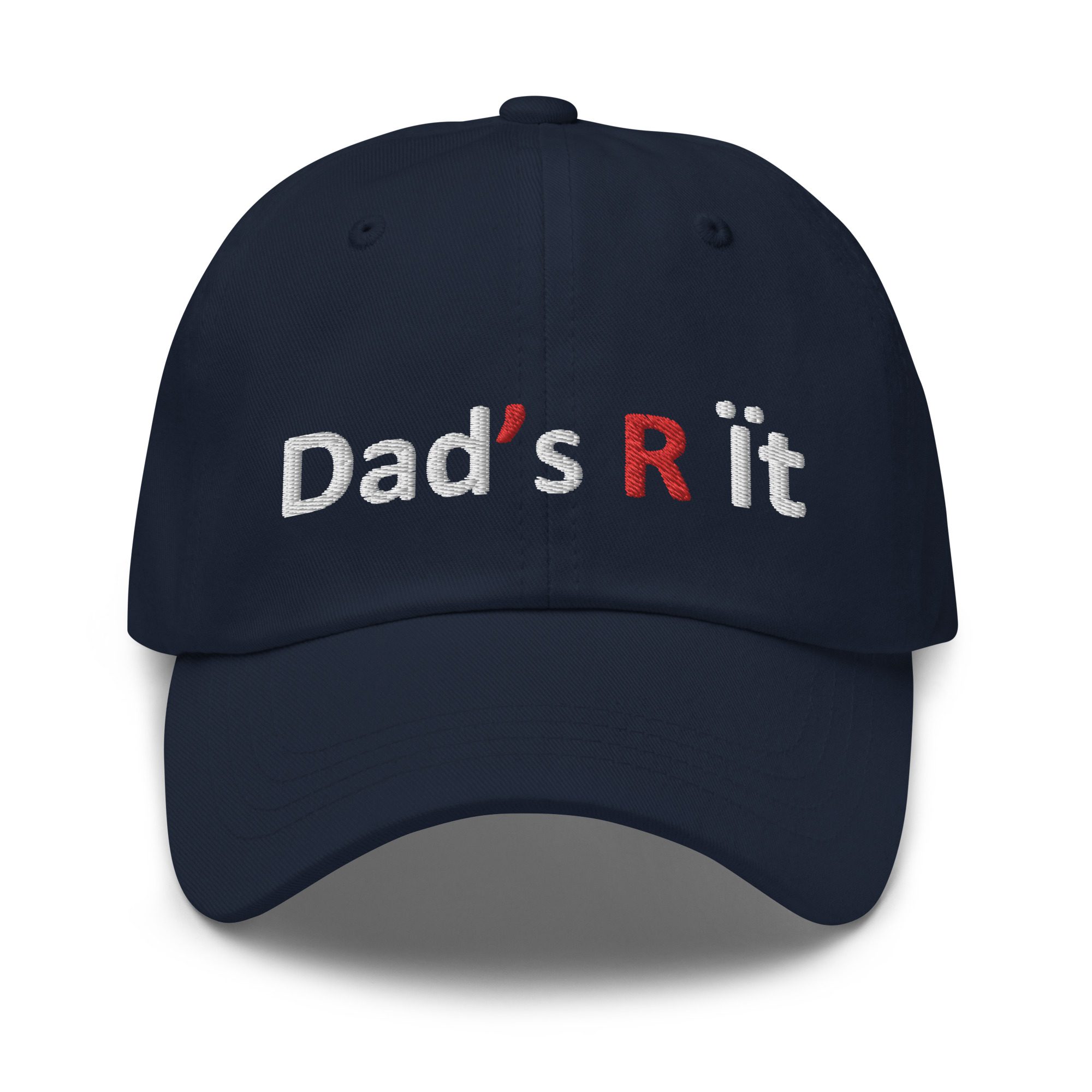 Dad's R it classic-dad-hat-navy-front-646d1c55ac3fb